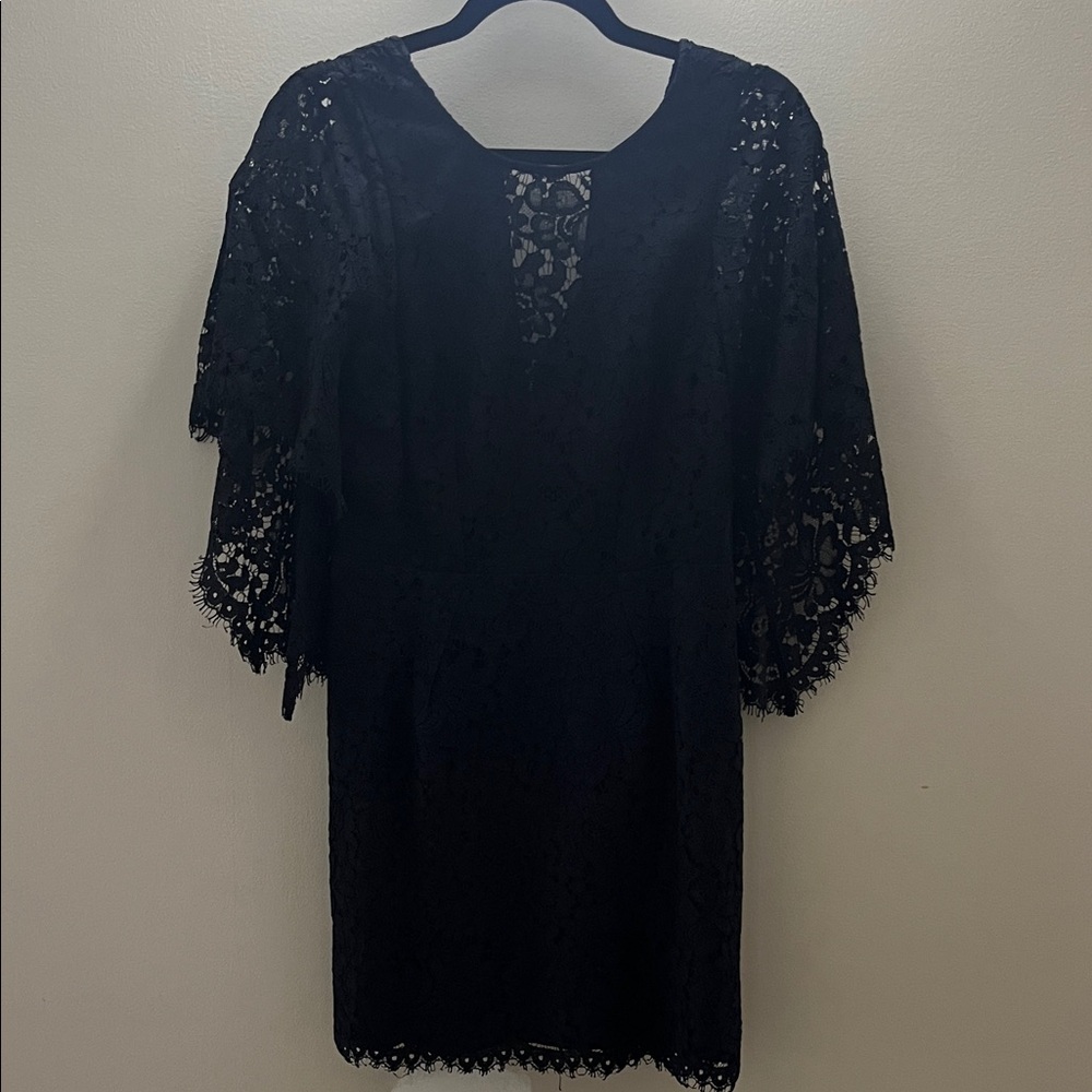 Elegant Black Lace Dress
